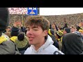 Michigan vs Ohio State 2023 - fan experience (Mr. Brightside, field storming, etc.)
