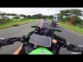 MORNING RUN w/ DUCATI V4/ ZX6R/ZX10R/R6/N4/Z4 💯 [POV RAW SOUND] 4K