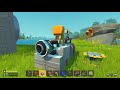 going to the edge of the world for real! |scrap mechanic gameplay ep 3