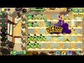 Pvz2 threepeater vs cabbage pult gameplay!