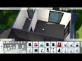 Modern Black Cottage Speed Build | The Sims 4 | Tutorial