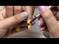 Yellow Ombre w/ 3D Sunflower | Acrylic Nails