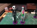 Wooden Peg Figures - Painting Stand/grip Notes