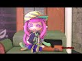 octoling guy get kicked on inkopolis(animation)