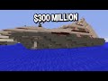 MrBeast: $1 vs $1,000,000,000 Yacht in Minecraft!