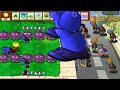 Plants vs Zombies Hack | 999 Gatling Pea Shroom vs 999 Zombies Zomboss