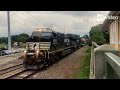 Norfolk Southern P60 Train Chase - Old Fort to Morganton NC