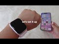 PINK Apple Watch Series 9 🎀 unboxing & first impressions