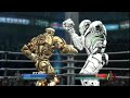 REAL STEEL THE VIDEO GAME [XBOX360/PS3]- THE BATTLE OF CHAMPIONS (ATOM vs ZEUS)
