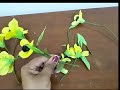 crepe flower making💛💛💛💛💛💛ക്രീപ്പ് ഫ്ലവർ മേക്കിങ്