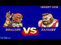 Street Fighter 2: Champion Edition - Dhalsim (Arcade) Hardest