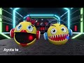 Pacman vs two Robot monster Pacman