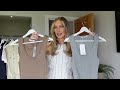 NEW IN SUMMER TRY ON HAUL FROM MANGO - SUMMER OUTFITS
