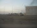 Incoming Mortar rounds Ramadi Iraq IP Station