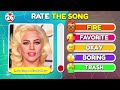 RATE THE SONG 📀 2023-2024 TikTok's Most Viral Songs🔥Music Quiz