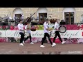 Вот зажгли барабанщики под дождем ! The drummers are rocking in the rain!