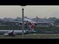 33 CLOSEUP Wet Morning Movements at Sydney Airport | Plane Spotting at Sydney