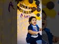 Aahi baby first birthday