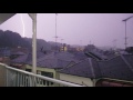 雷落ちまくり　激しい雷雨　2013年8月12日　東京・神奈川　　Thunderbolt　Tokyo Japan