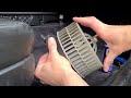 Bmw e65 blower motor squeaking fix, how remove motor, lubrikate bearings