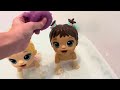 BABY ALIVE Dolls Learning Colors in Bath 🛁 |Learning video for toddlers