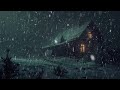 Intense Blizzard & Howling Wind Sounds | Winter Snow Ambience | Dark Screen Snowstorm