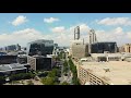 Sandton City and surroundings drone footage