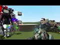 NEW SPEAKER MAN ROCKET,CAMERA MAN GATLINGUN.TV MAN SWORD VS ALL SKIBIDI TOILET BOSSES1-75 GARRYS MOD