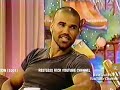 Shemar Moore in 2001 New Haircut & Final Interview on Rosie O'Donnell Show