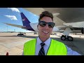 Airline Pilot Vlog: Jet Pushback, B-767 Control Checks, and Layover Fun