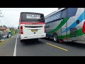Crazy, Severe Rampage ‼️Sugeng Rahayu Budiman Primajasa bus fighting over lane
