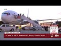 Chiefs land in KC after Super Bowl LVIII