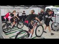 jolanda neff, sina frei, Linda indergand and Nicole koller warm up @ #glentress #glasgow #Scotland