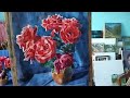 Painting Flowers with Acrylics - Easy Step-by-Step Tutorial for Beginners