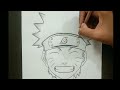 How to draw Naruto Uzumaki for beginners | Pencil sketch tutorial | I recreated @SayahArts