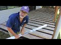 Building a Deck Over Concrete PLUS 5 BONUS Decking Tips!