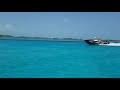 crystal clear waters of Exuma Bahamas