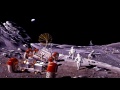 Indian Tricolour on moon