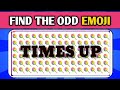 Find the ODD One Out - Number & Letter Edition I 25 Easy, Medium, Hard Levels #shorts #find #emoji