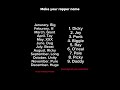 Make your RAPPER name.. #xxxtentacion  #moonlight #daily #shorts