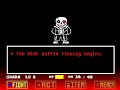 DETERMINATION (Sans's Disbelief Fight) [Undertale]