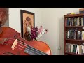 D.Shostakovich. Romance from The Gadfly. Viola transcription