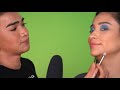 BRETMAN ROCK | ASMR Mukbang Makeup Tutorial! | Shay Mitchell