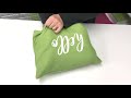 How To Sew A Zipper ( Into A Pillow)!