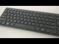 Teclado sem fio HP K3500