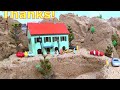 Mini Town Is Washed Away - Natural Disaster Simulation - Diorama Dam Breach