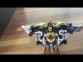 Ninja mega Dragon Tiger Falconzord custom combo a.k.a the Tommy Ultrazord