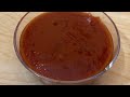 Homemade Tomato Ketchup Recipe | Easy to make Tomato ketchup