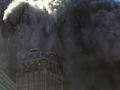 The North Tower of the World Trade Center is blown to smithereens on 9/11