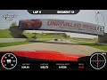 Following Porsche Cayman GT4RS at Heartland Park PCA Lap9